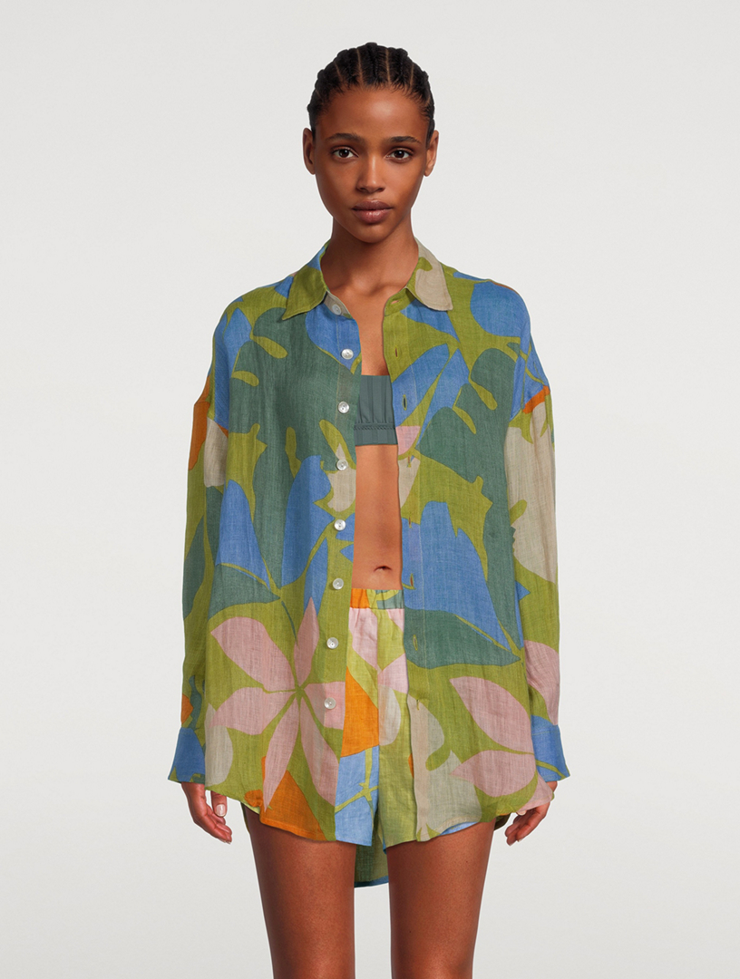 vitamin a playa shirt dress Vitamin A Playa Shirt Dress
