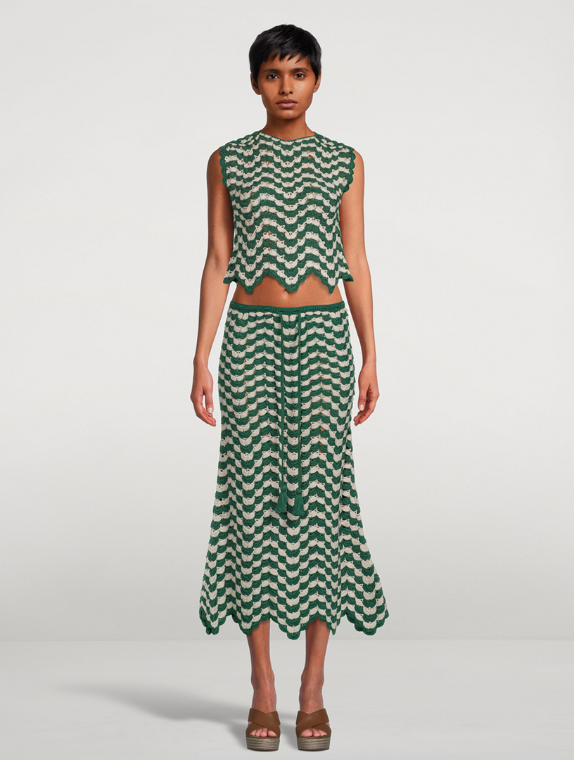 Nieva Crochet Sleeveless Top