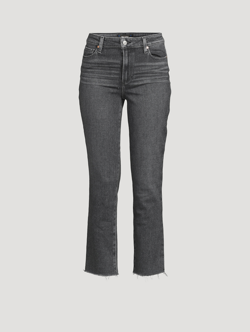 PAIGE Cindy Slim Straight Ankle Jeans