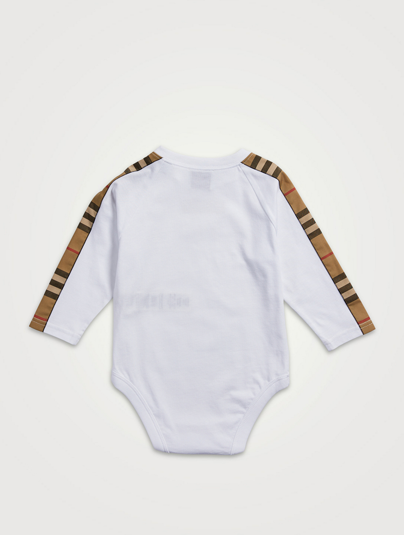 burberry baby onesie