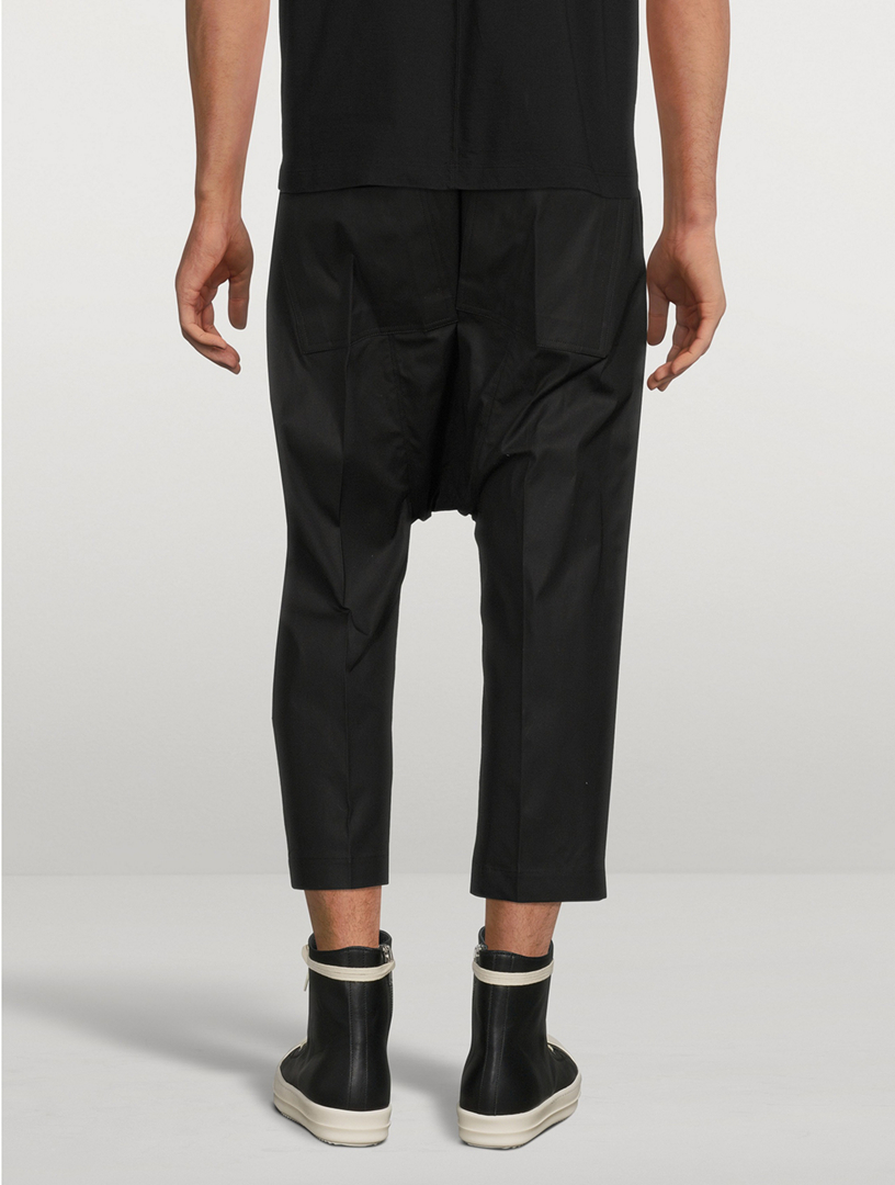 大流行中！ Rick Owens Trousers Cropped Drawstring その他