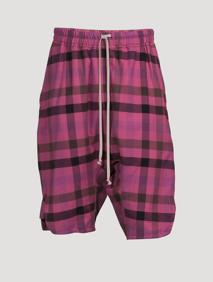 RICK OWENS | 'Basket Swinger' drop crotch shorts | Men