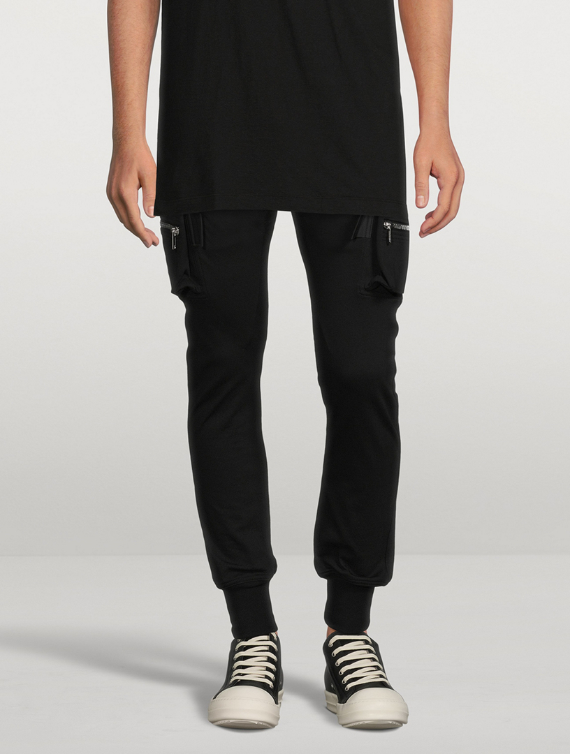 RICK OWENS Edfu Mastodon Heavy Jersey Cargo Pants | Holt Renfrew