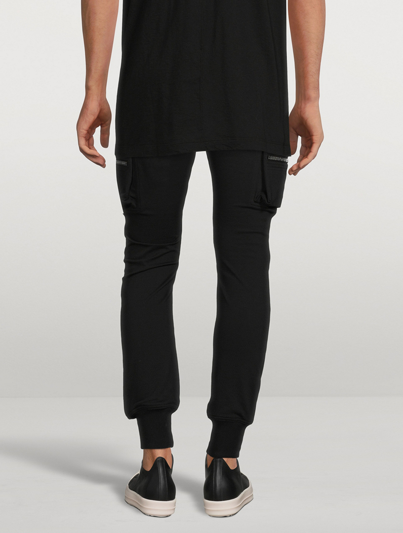 RICK OWENS Edfu Mastodon Heavy Jersey Cargo Pants | Holt Renfrew