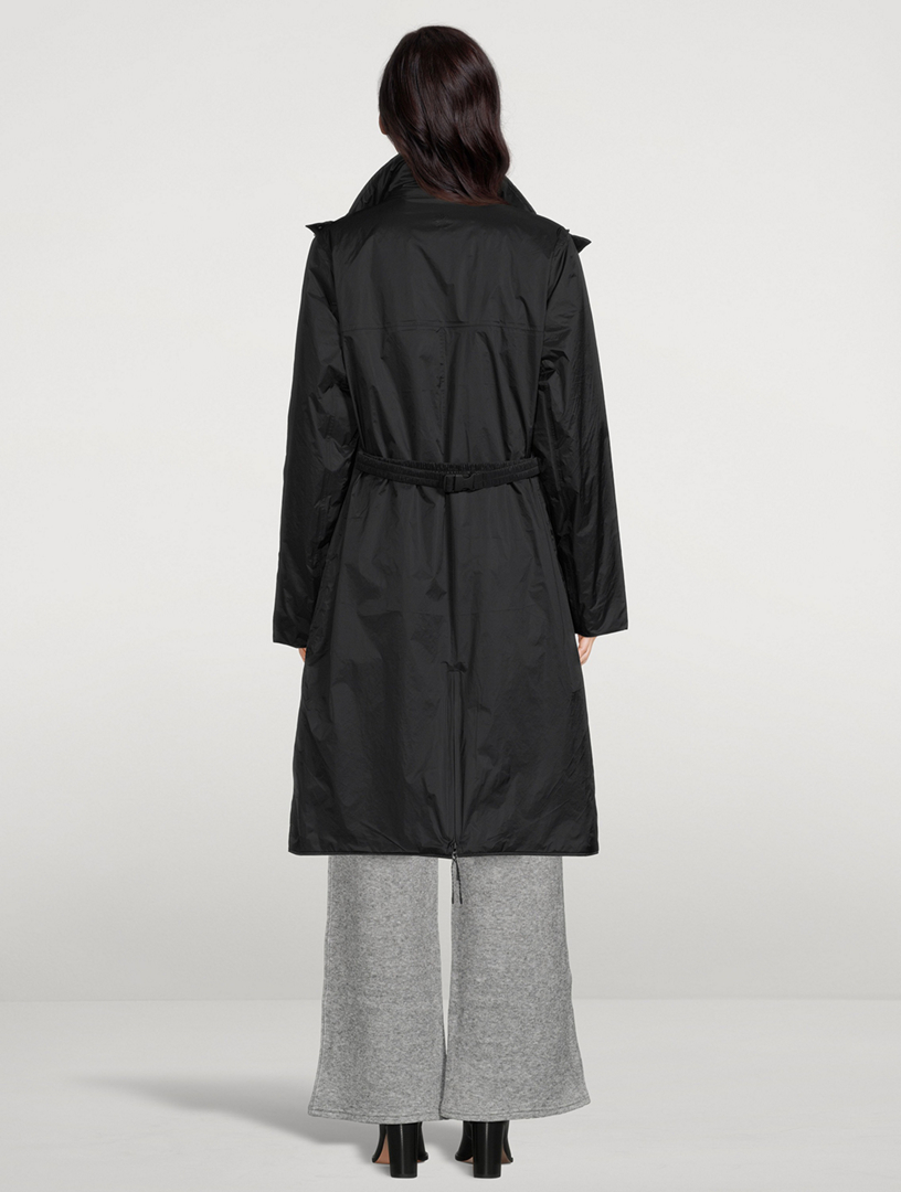 Nylon coat store