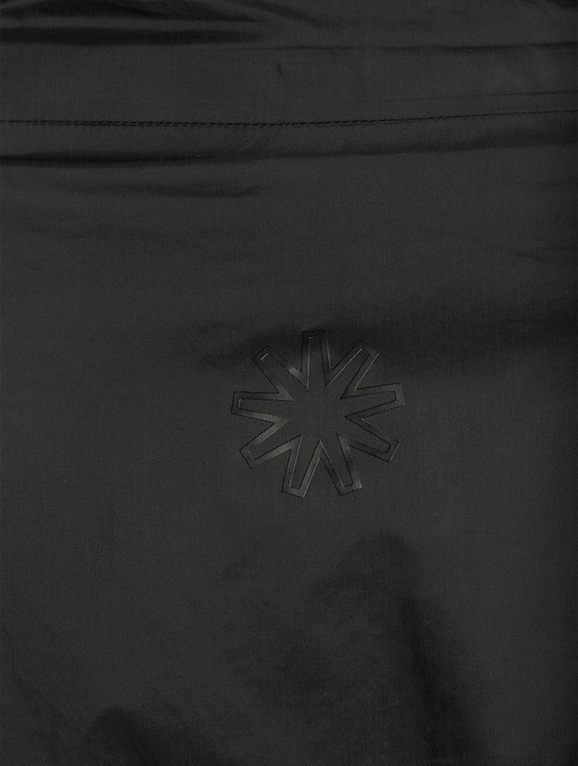 Long Padded Nylon Coat