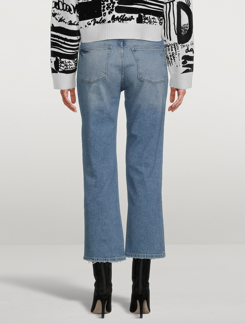 Patti High-Rise Straight Jeans
