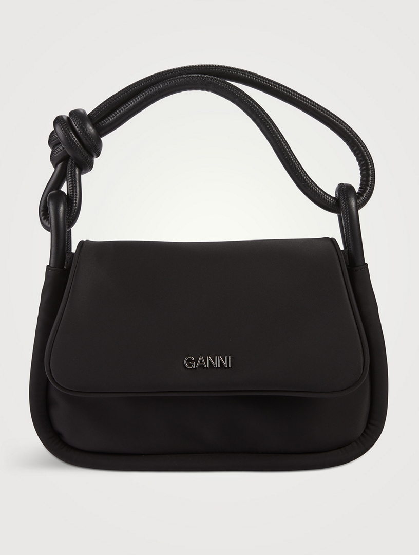 GANNI Knot Flap Shoulder Bag | Holt Renfrew