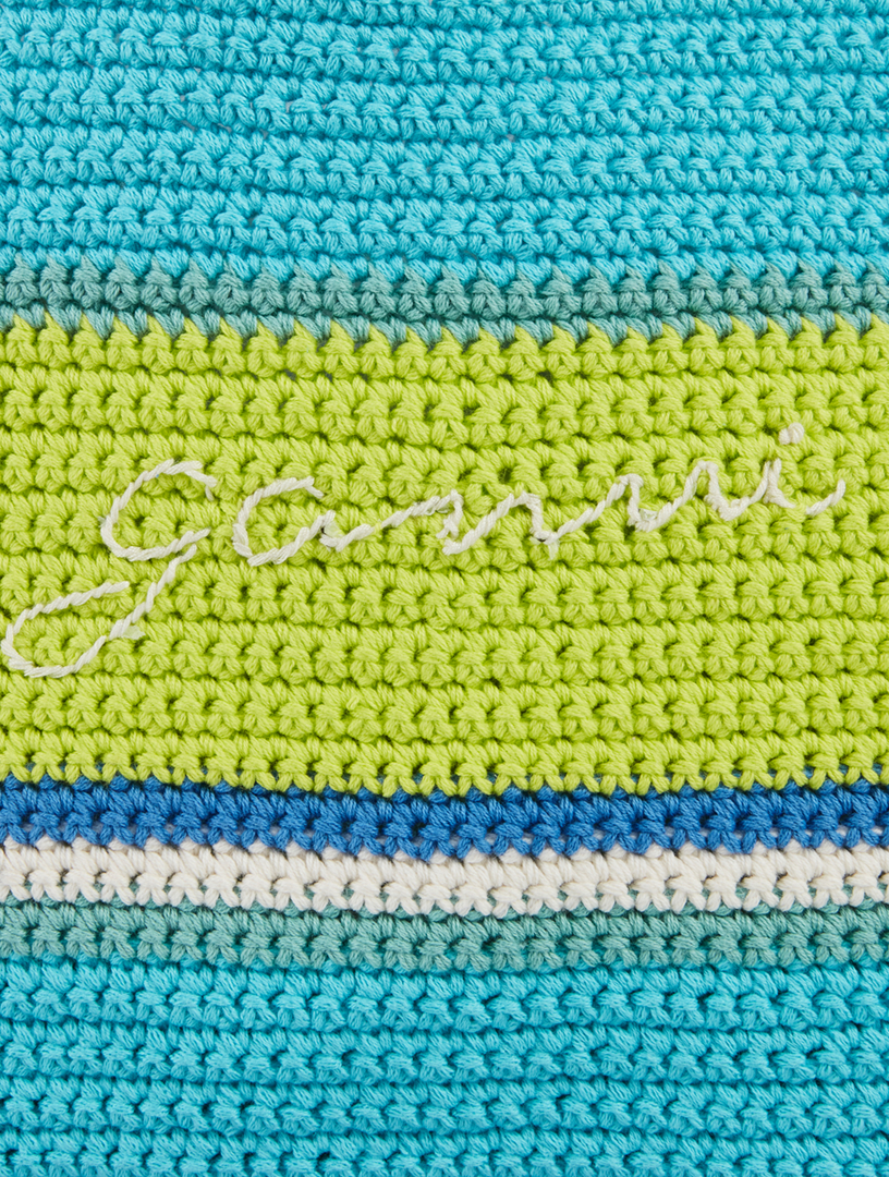 GANNI Crochet Tote Bag | Holt Renfrew