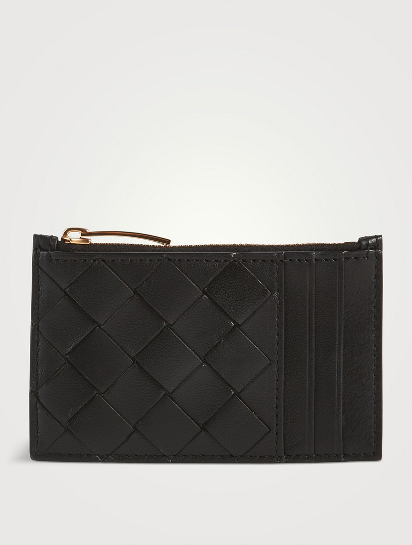 ●BOTTEGAVENETA ●ボッテガヴェネタ Fold Zip Card Case BOTTEGA VENETA Leather Zip Card Case | Holt Renfrew