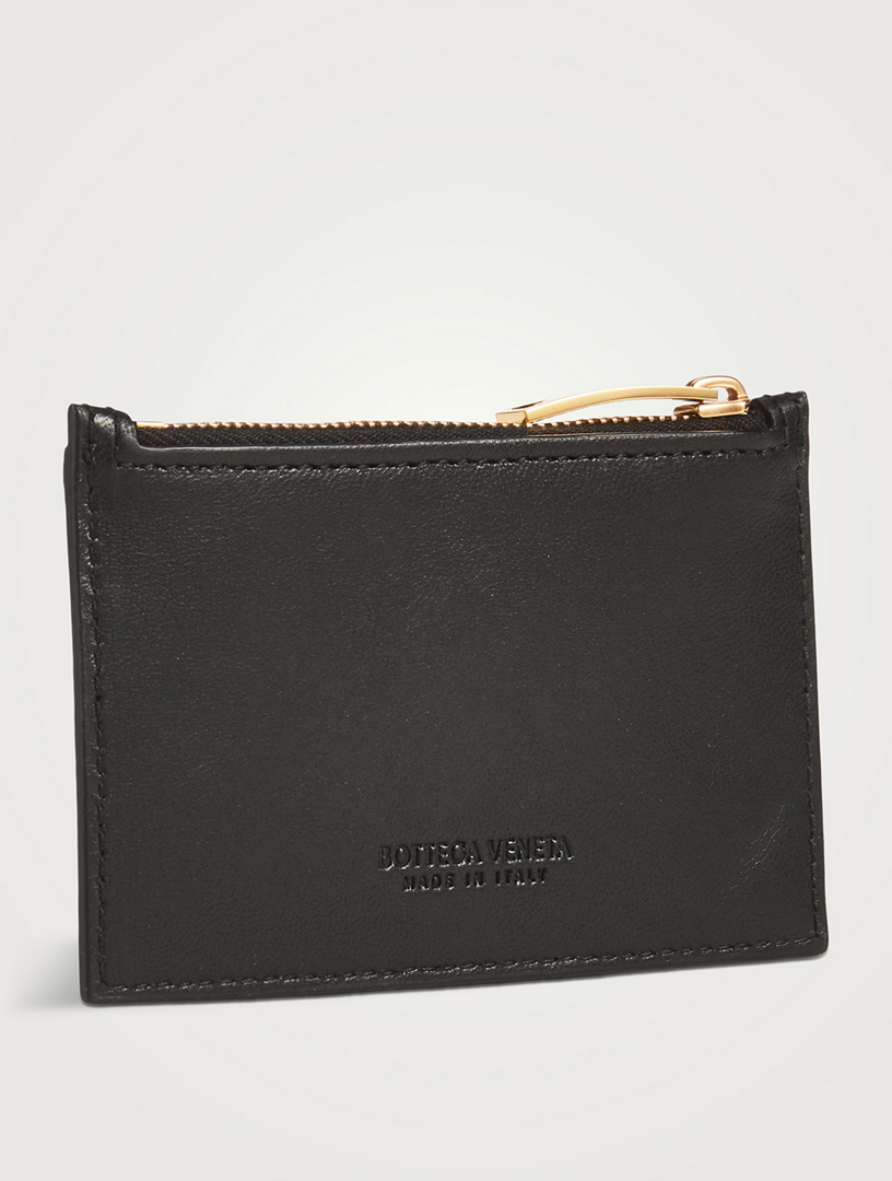 ●BOTTEGAVENETA ●ボッテガヴェネタ Fold Zip Card Case Bottega Veneta® Men's Zipped Card Case in Black. Shop online