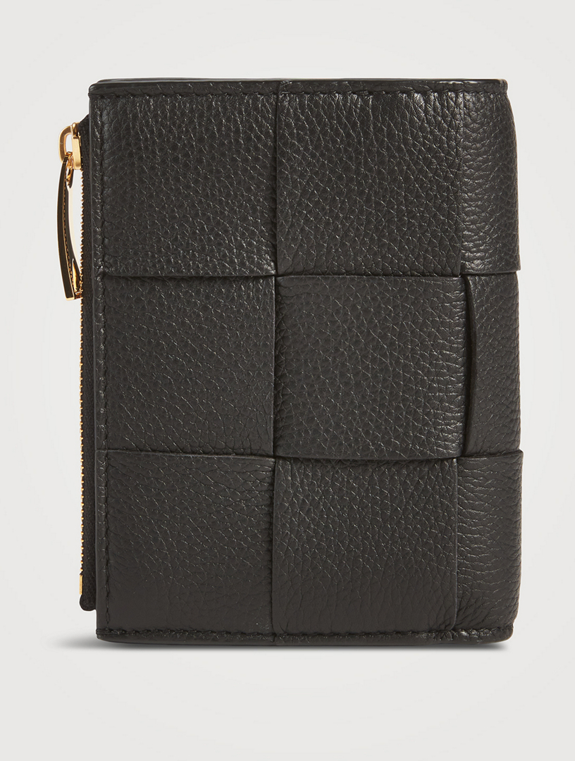 BOTTEGA VENETA BI-FOLD WALLET WITH ZIPPER SMALL 財布 BOTTEGA VENETA Small Bi-Fold Leather Zip Wallet | Holt Renfrew