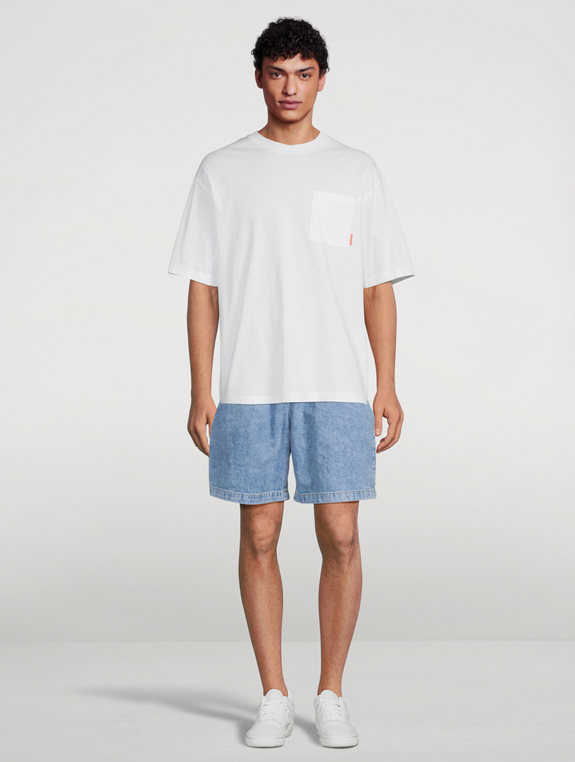 Soft Denim Shorts