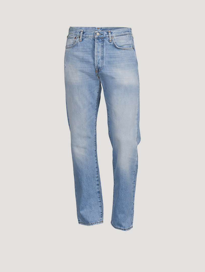 PURPLE BRAND Relaxed Straight-Leg Jeans