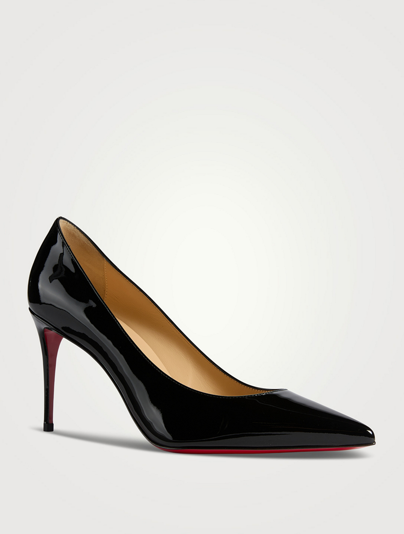 CHRISTIAN LOUBOUTIN Kate 85 Patent Leather Pumps | Holt Renfrew