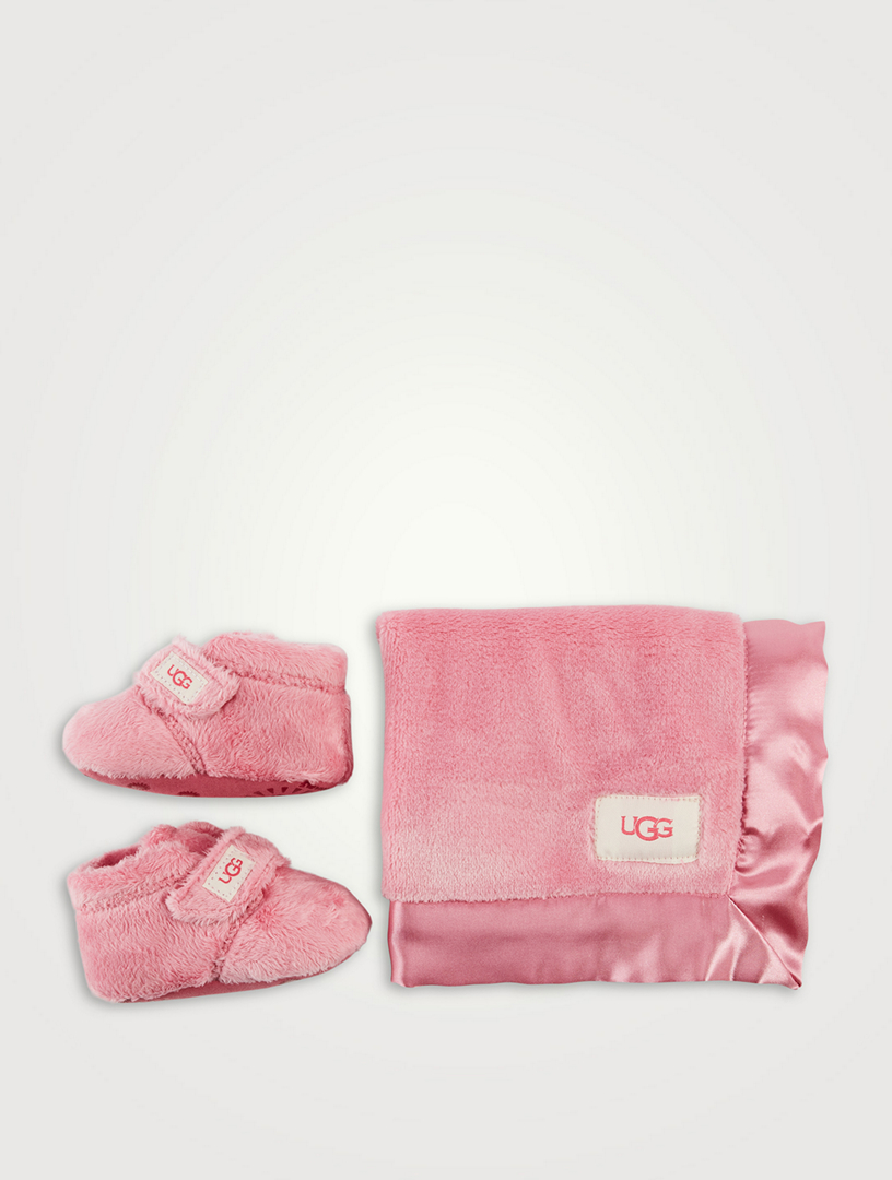 UGG Bixbee Bootie And Lovey Blanket Set Holt Renfrew