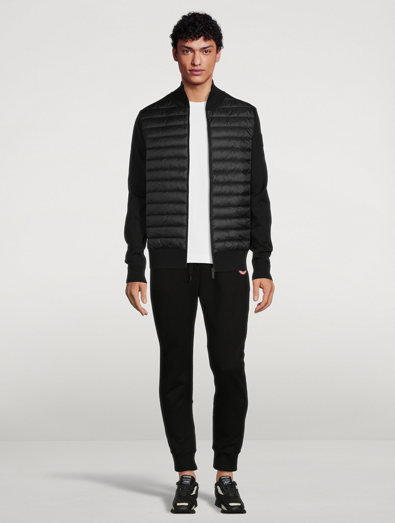 HyBridge Knit Packable Black Label Jacket