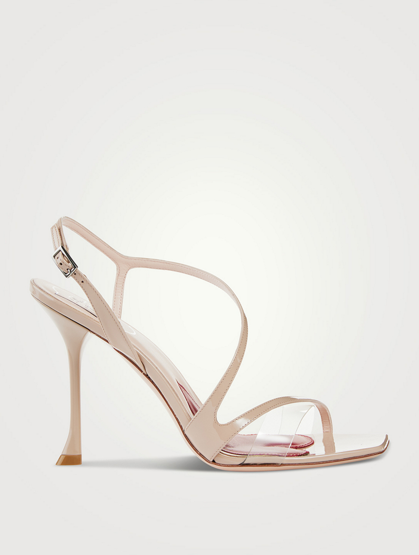 I Love Vivier Patent Leather And PVC Sandals