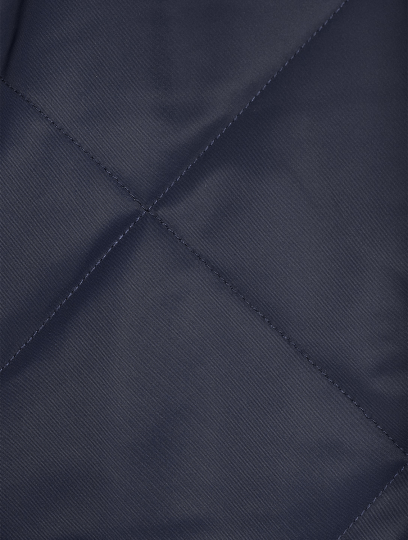 Quilted Aviator Jacket