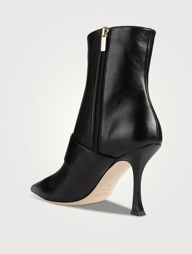 Magik Leather Ankle Boots