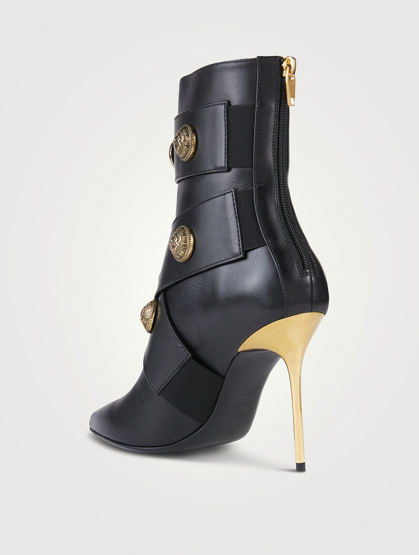 Alma Leather Ankle Boots