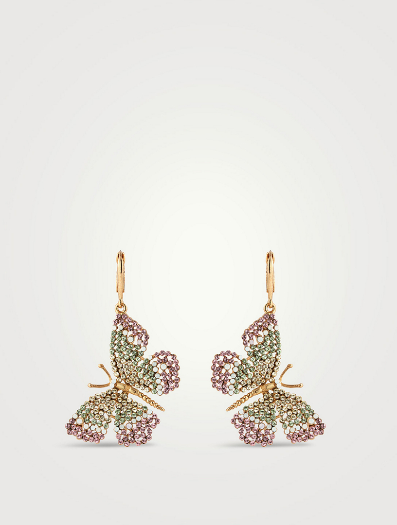 Butterfly Pendant Earrings