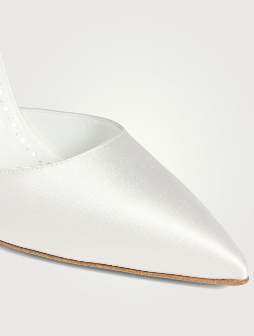 Mabina Embellished Satin Pumps