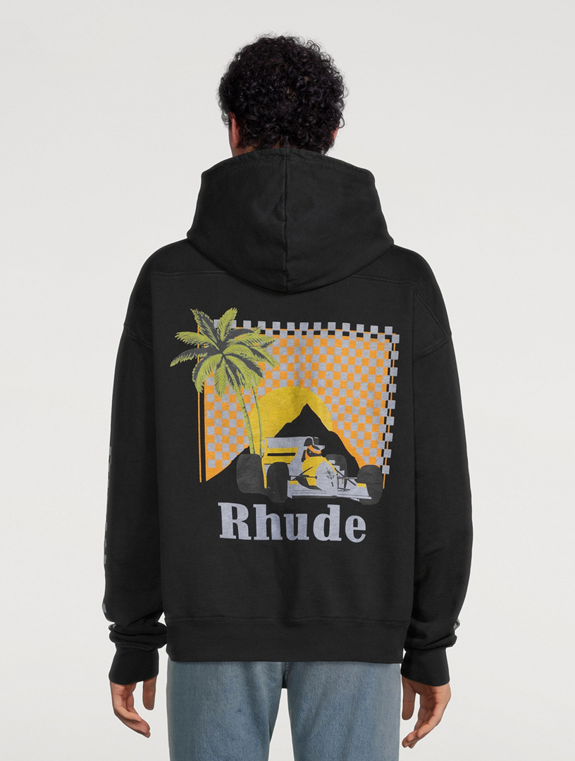 トップス Rhude Moonlight Tropics Hoodie M RHUDE Moonlight Tropics Cotton Hoodie | Holt Renfrew