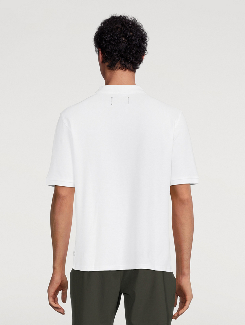 REIGNING CHAMP Athletic Cotton Pique Polo Shirt | Holt Renfrew