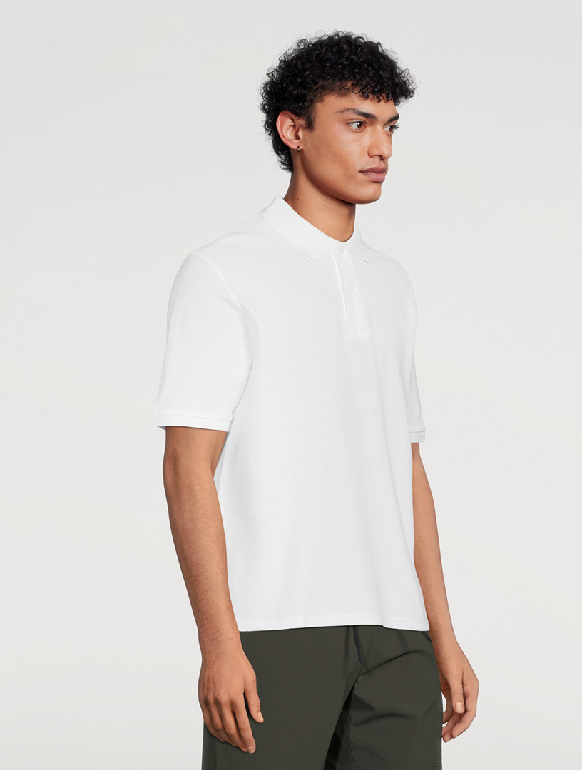 REIGNING CHAMP Athletic Cotton Pique Polo Shirt | Holt Renfrew