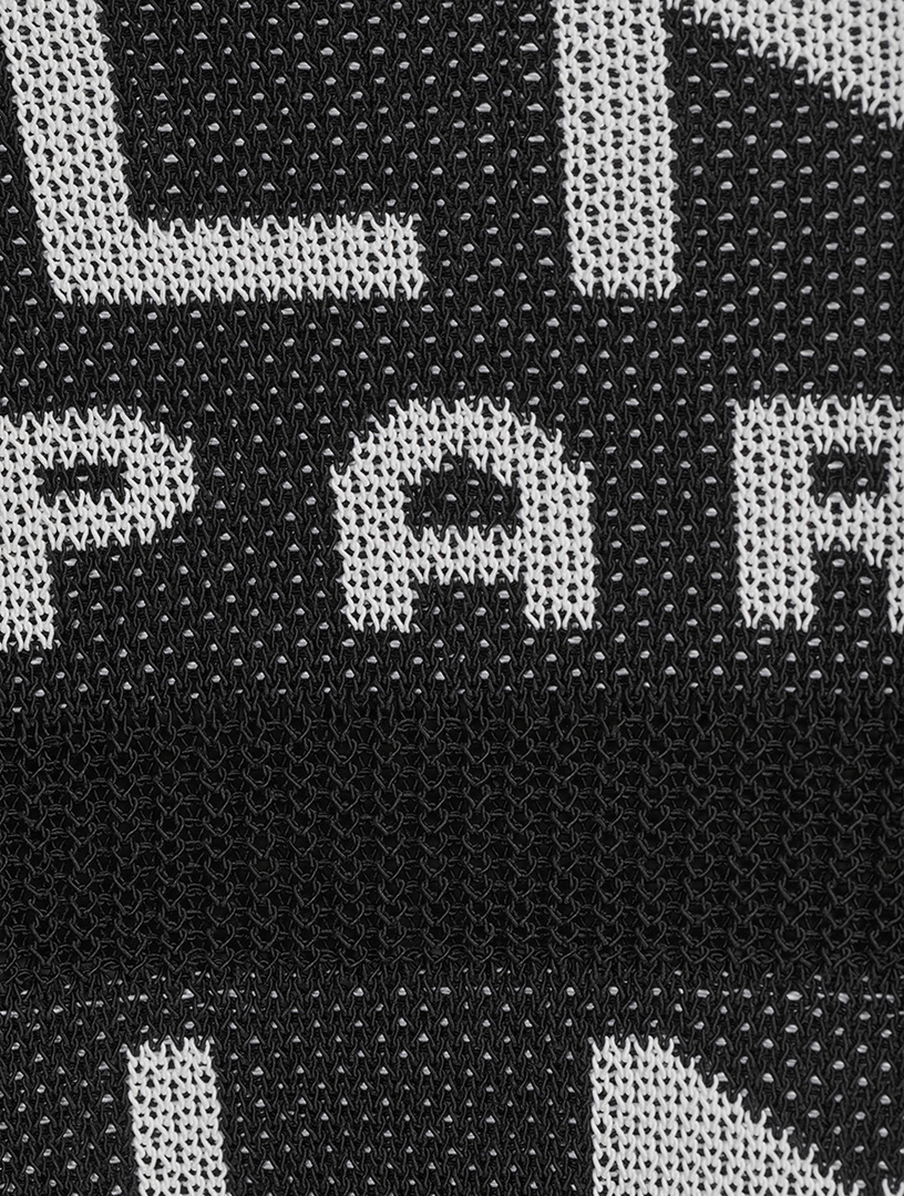 Wool Sweater Logo Print