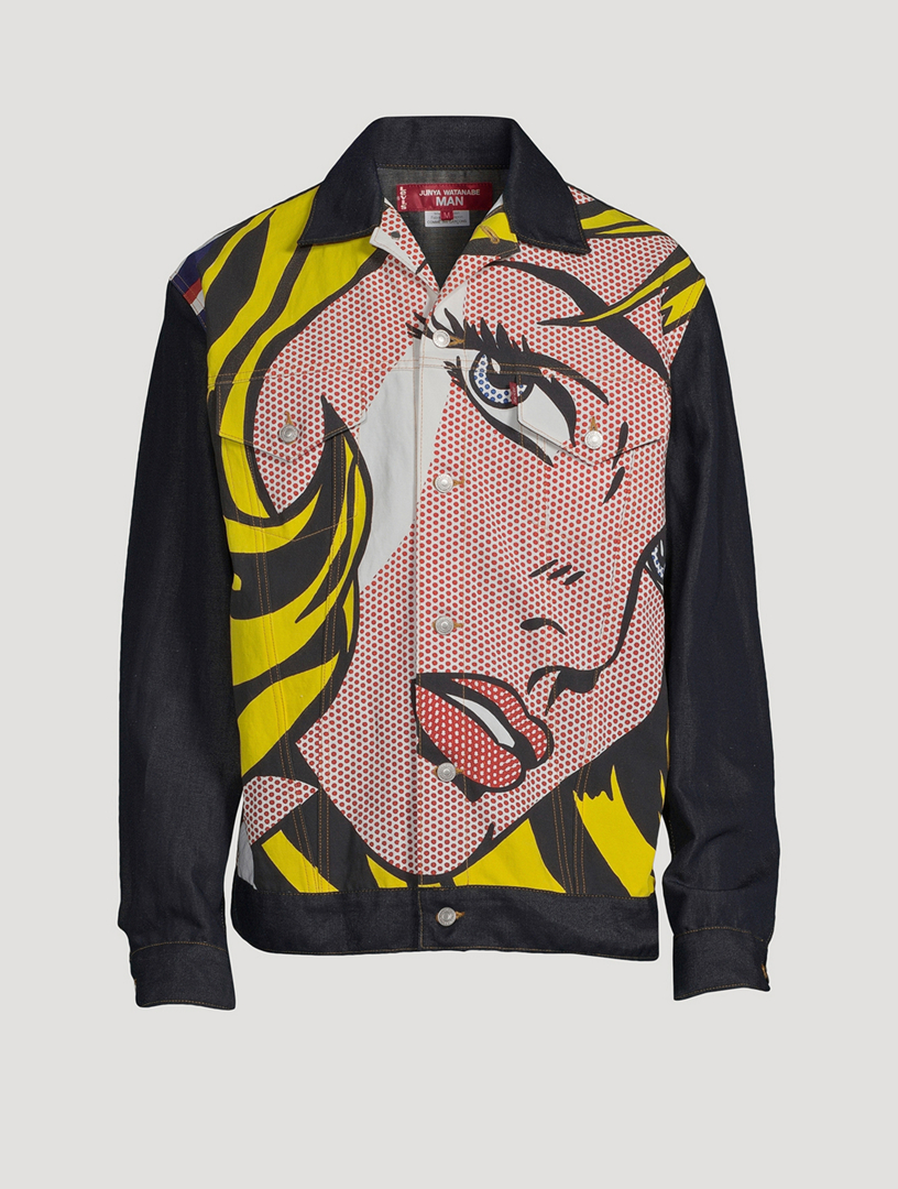 JUNYA WATANABE Roy Lichtenstein x Junya Watanabe Denim Jacket