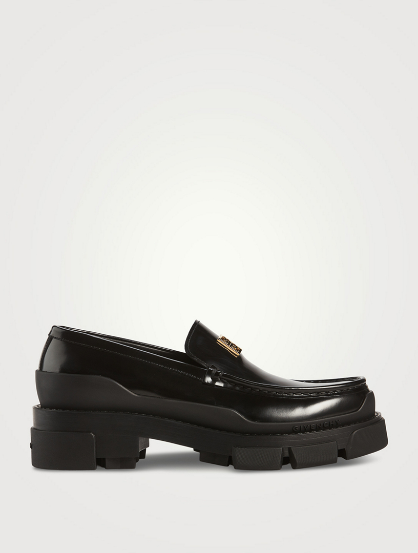 GIVENCHY Terra Patent Leather Loafers | Holt Renfrew
