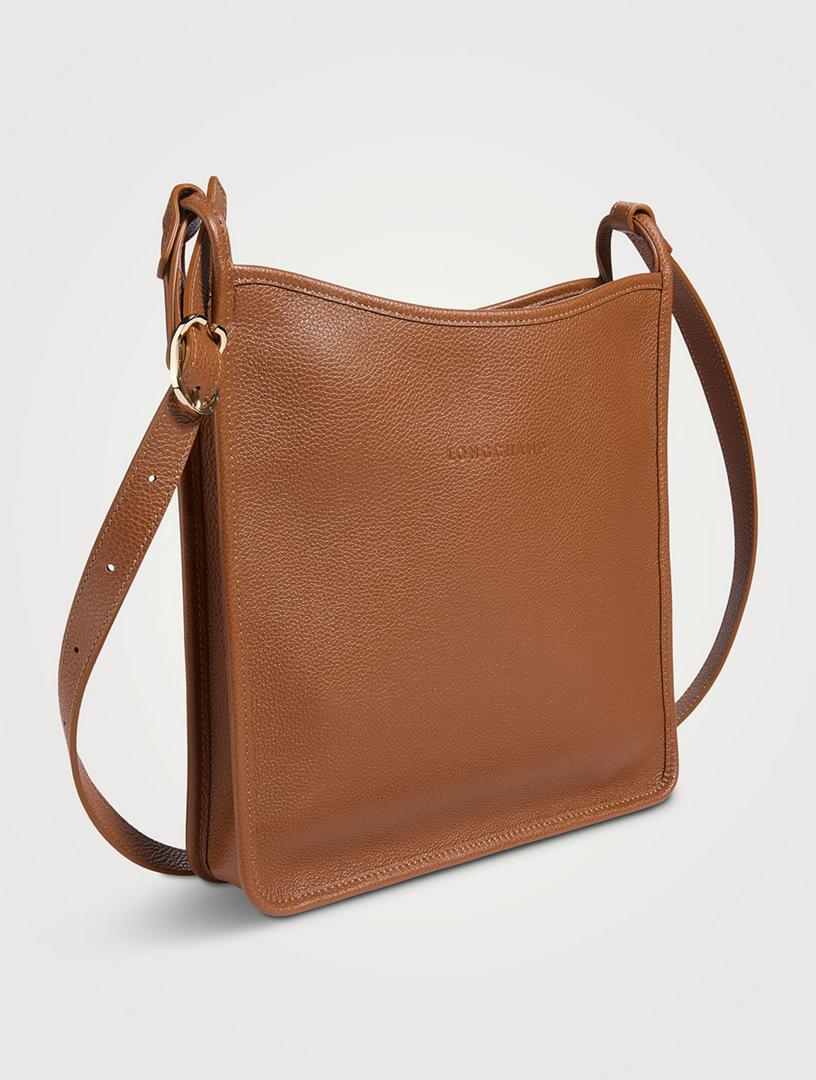 Medium Le Foulonné Leather Crossbody Bag