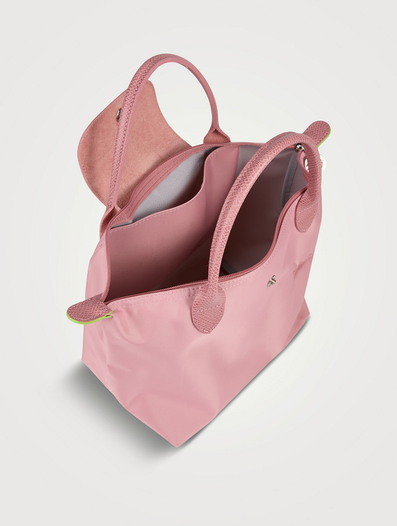 LONGCHAMP Small Le Pliage Green Top Handle Bag | Holt Renfrew