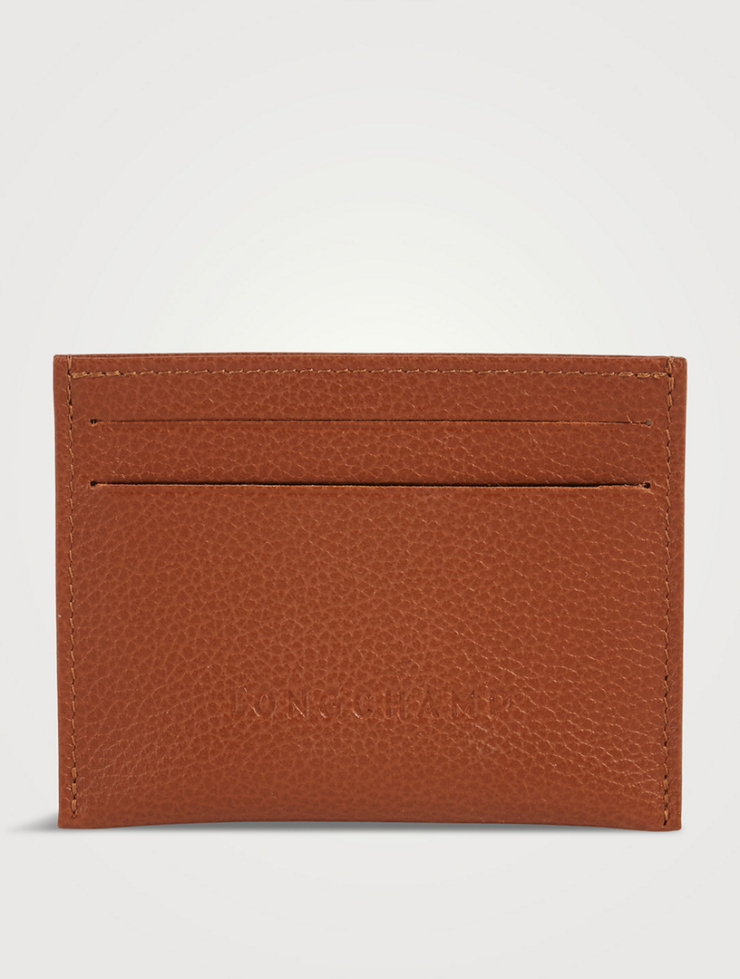 Longchamp credit discount card wallet