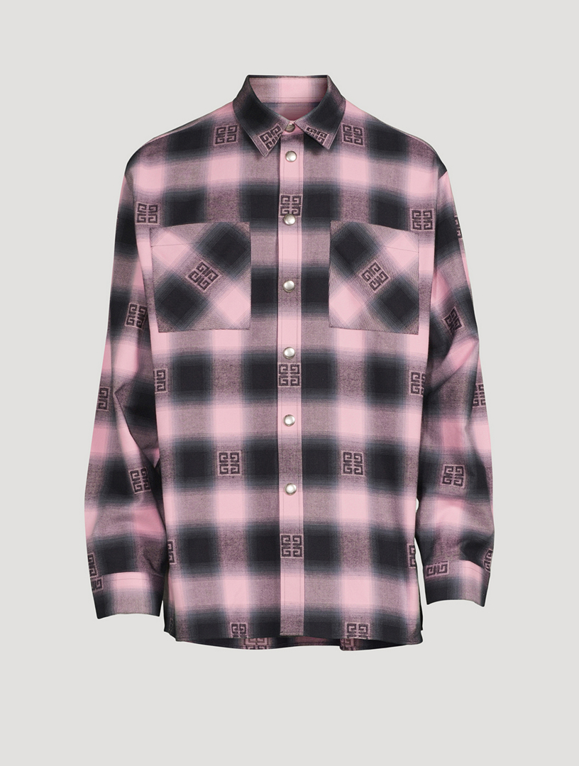 Givenchy flannel shirt hotsell