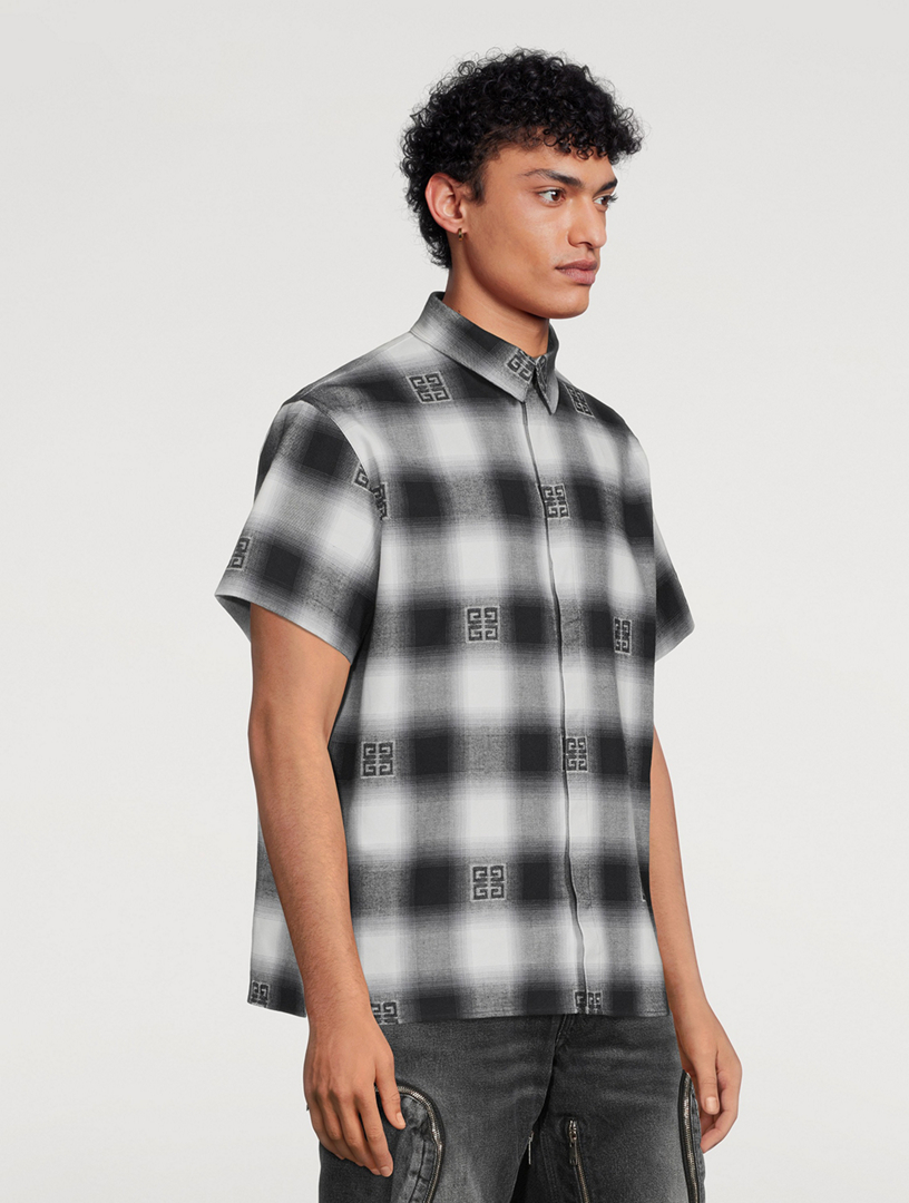 Givenchy checked shirt best sale