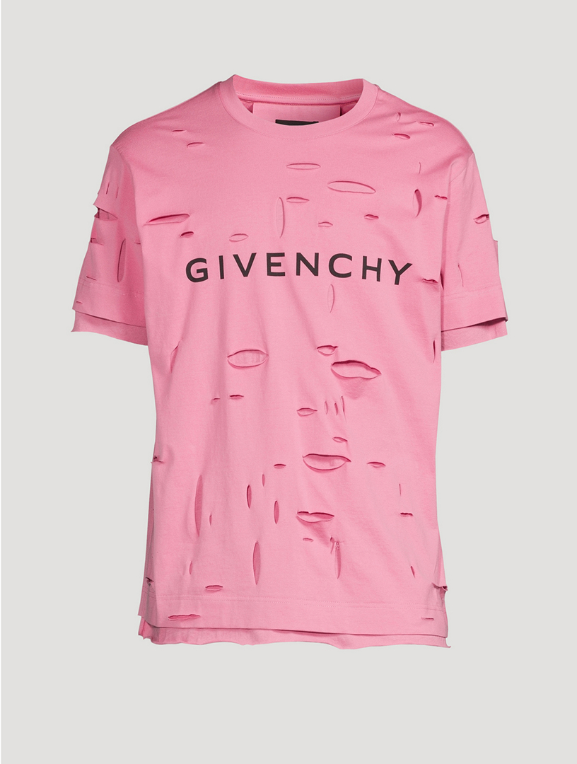 GIVENCHY Layered Hole T-Shirt | Holt Renfrew