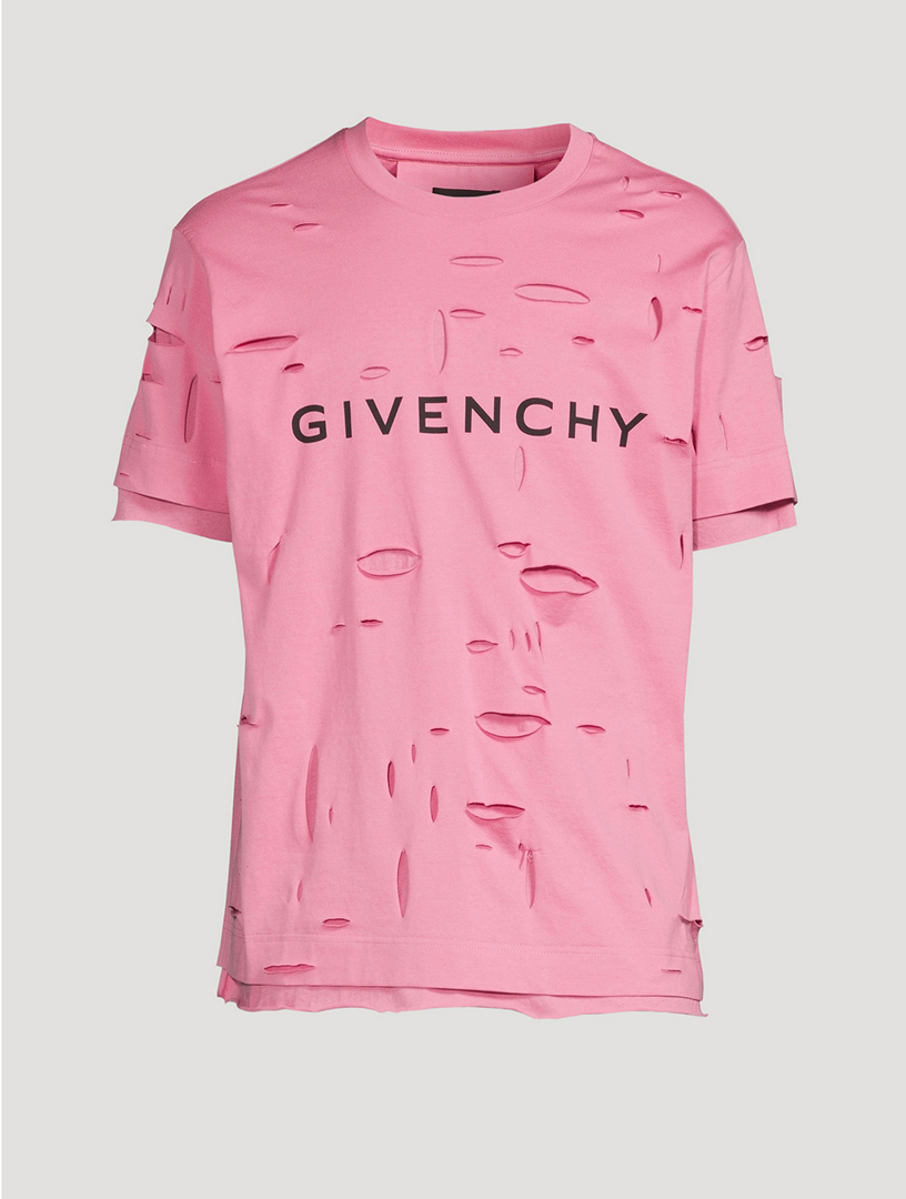 GIVENCHY Layered Hole T Shirt Holt Renfrew