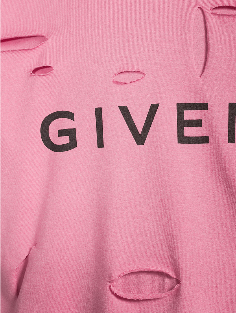 GIVENCHY Layered Hole T Shirt Holt Renfrew