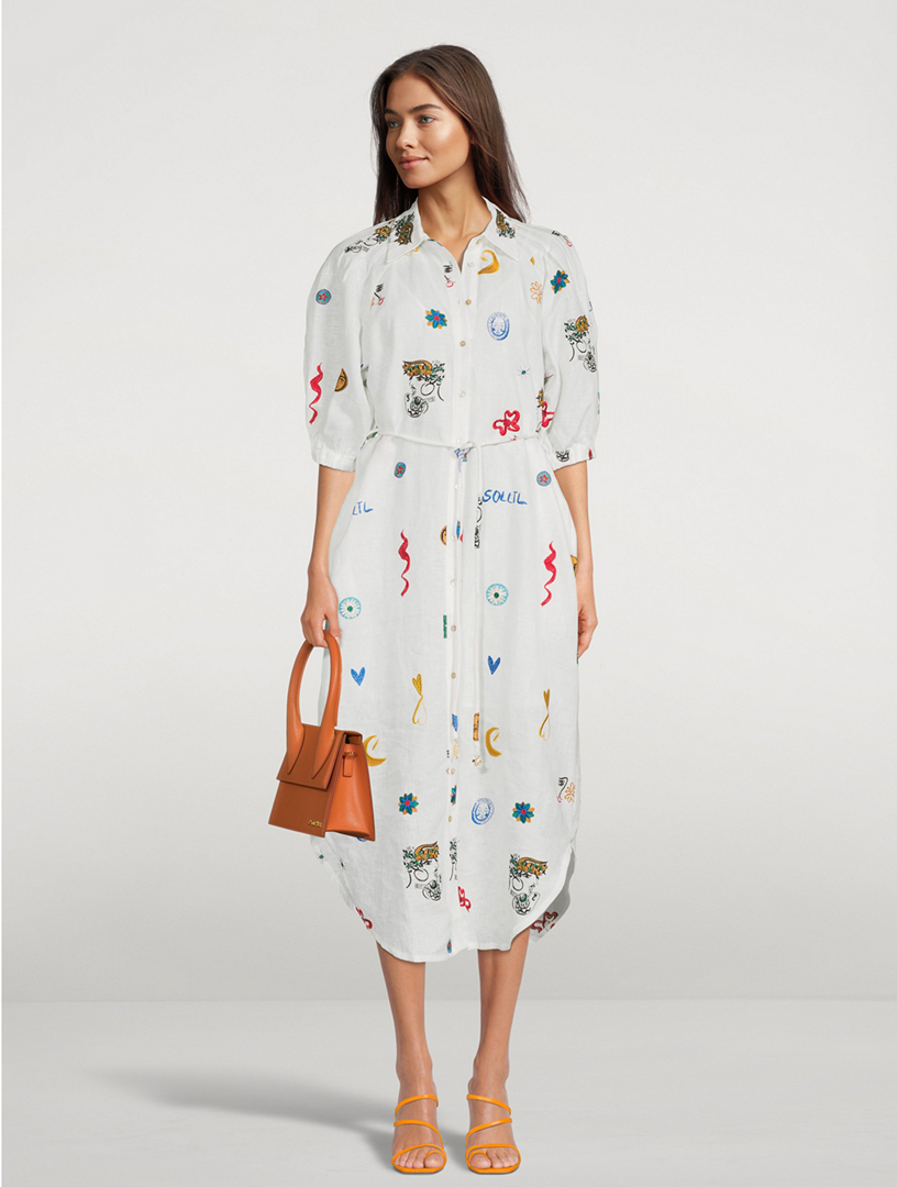 sachin and babi light blue dress Sidi Shirt Dress | Alémais main image 0