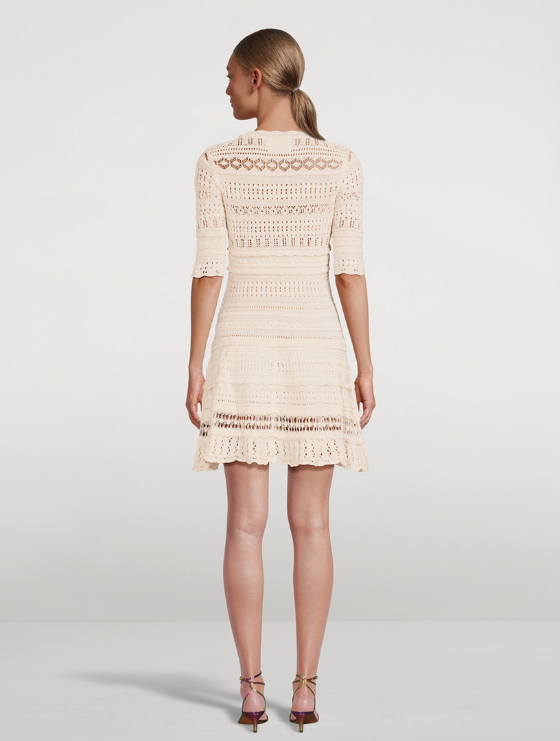isabel marant etoile crochet dress Lisia Crochet Dress