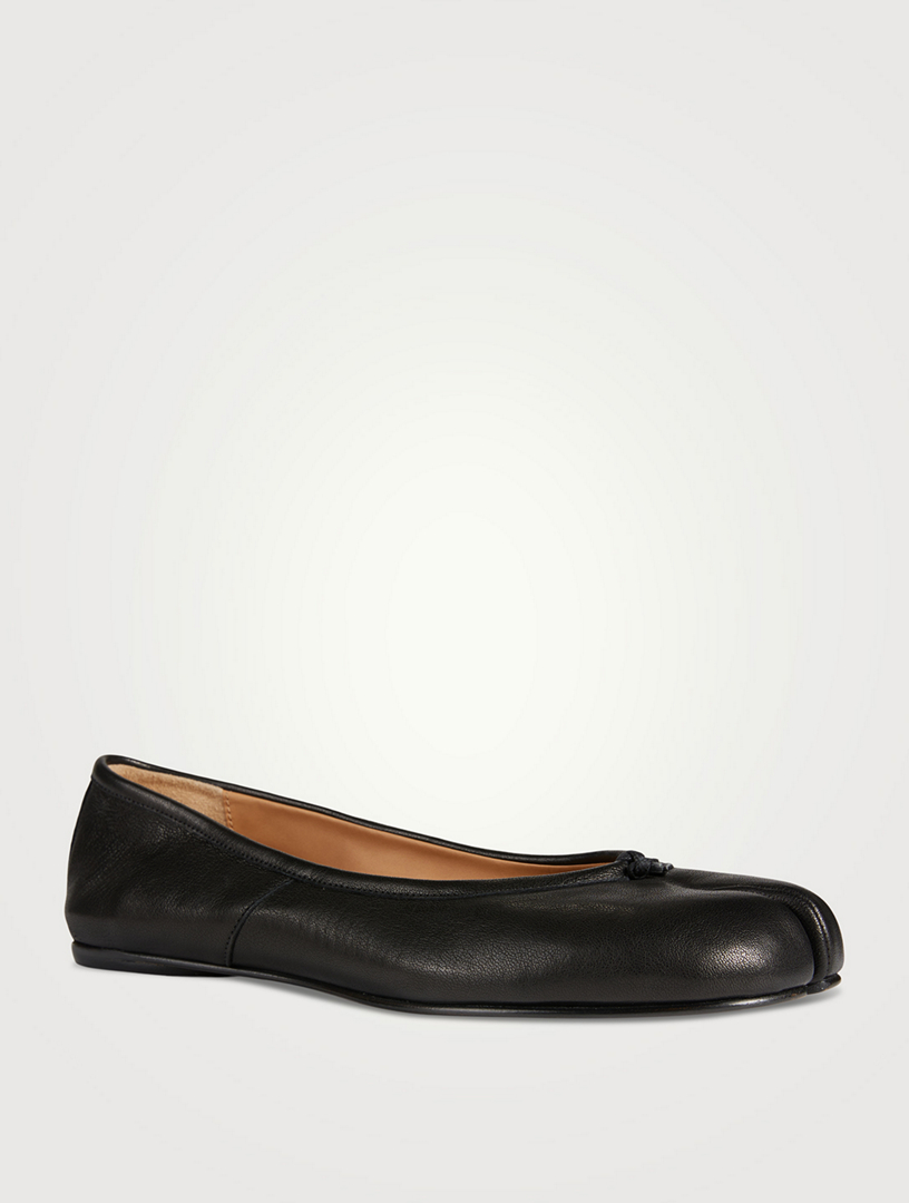 MAISON MARGIELA Tabi Leather Ballerina Flats