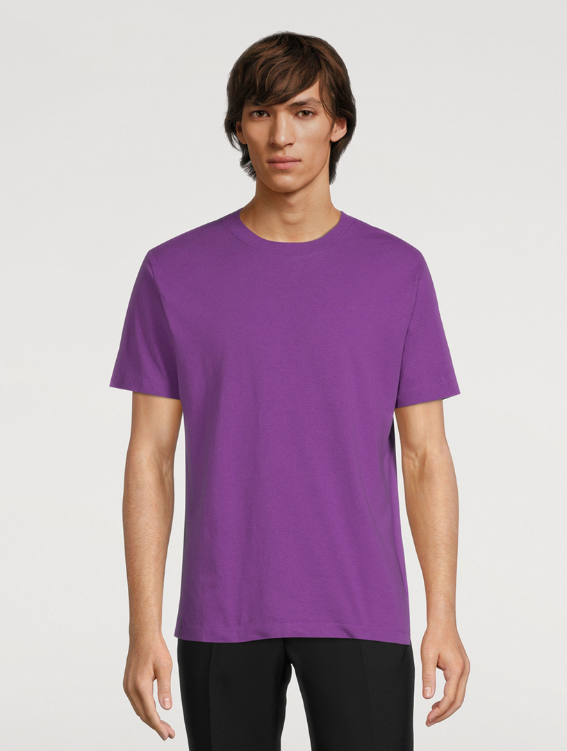 OFF-WHITE Diag Tab Slim T-Shirt | Holt Renfrew