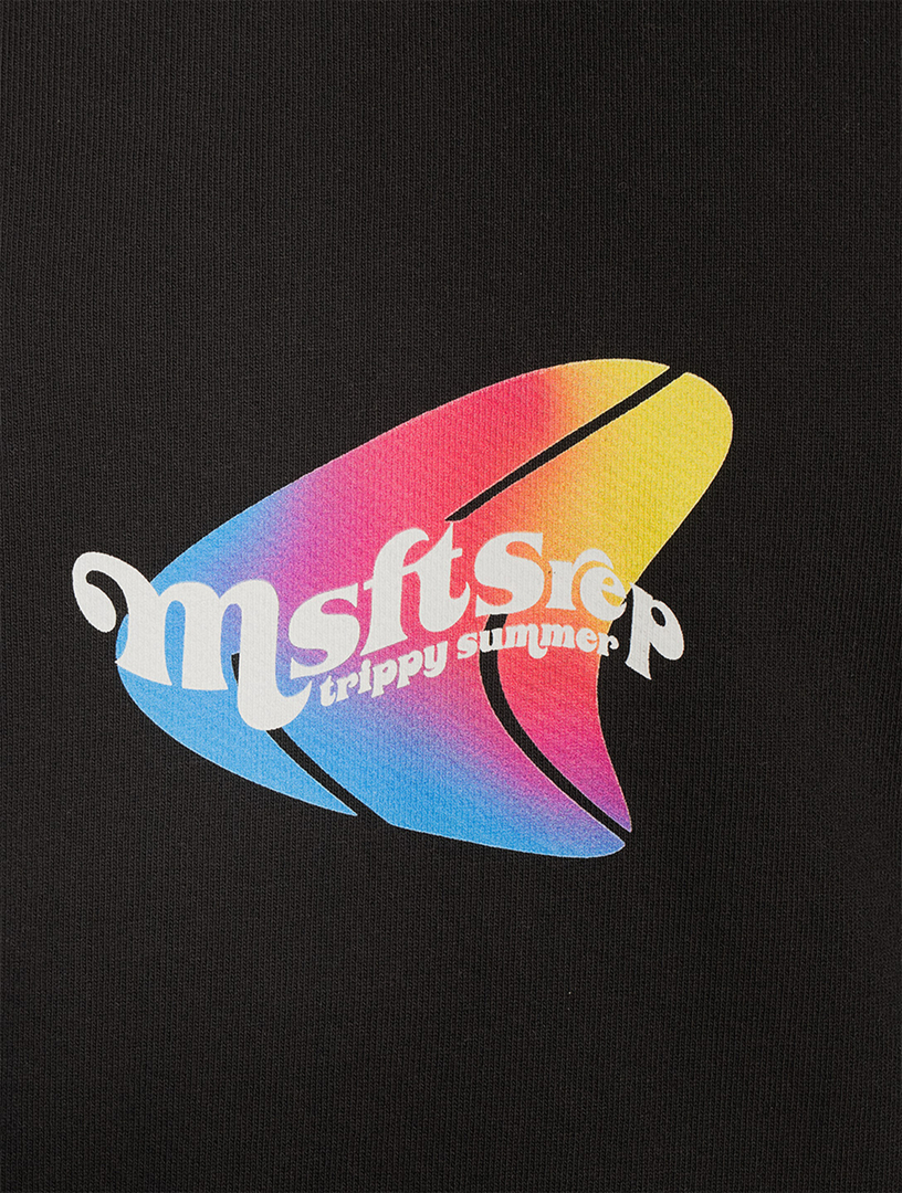 Warped M Cotton Hoodie