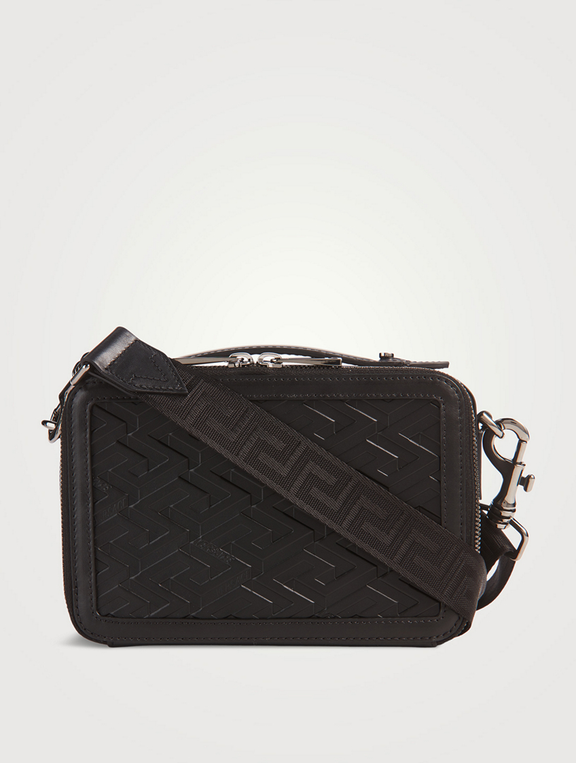 Versace V Greca Signature Messenger Bag  Men Crossbody & Messenger Bags •  Regarti