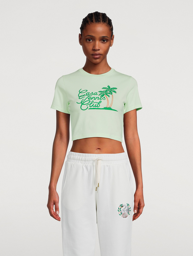 Casa Tennis Club Cropped T-Shirt