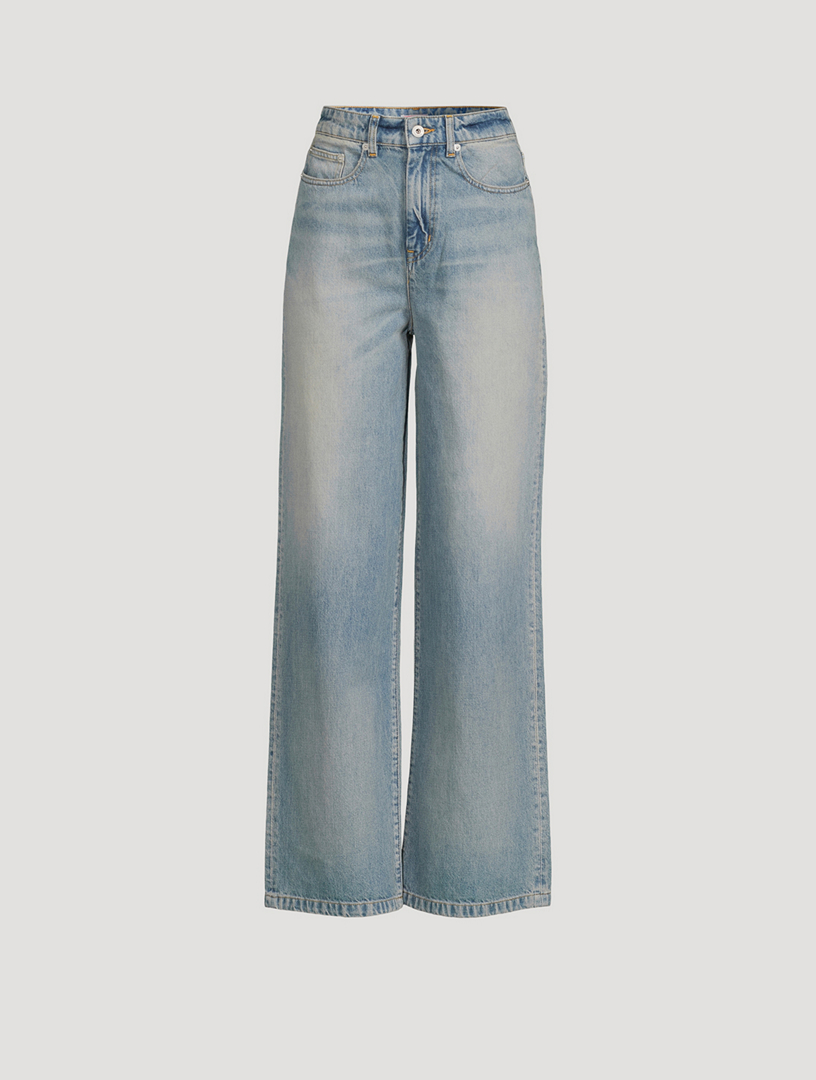 AYAME WOMENS SLIM LIGHT BLUE JEANS