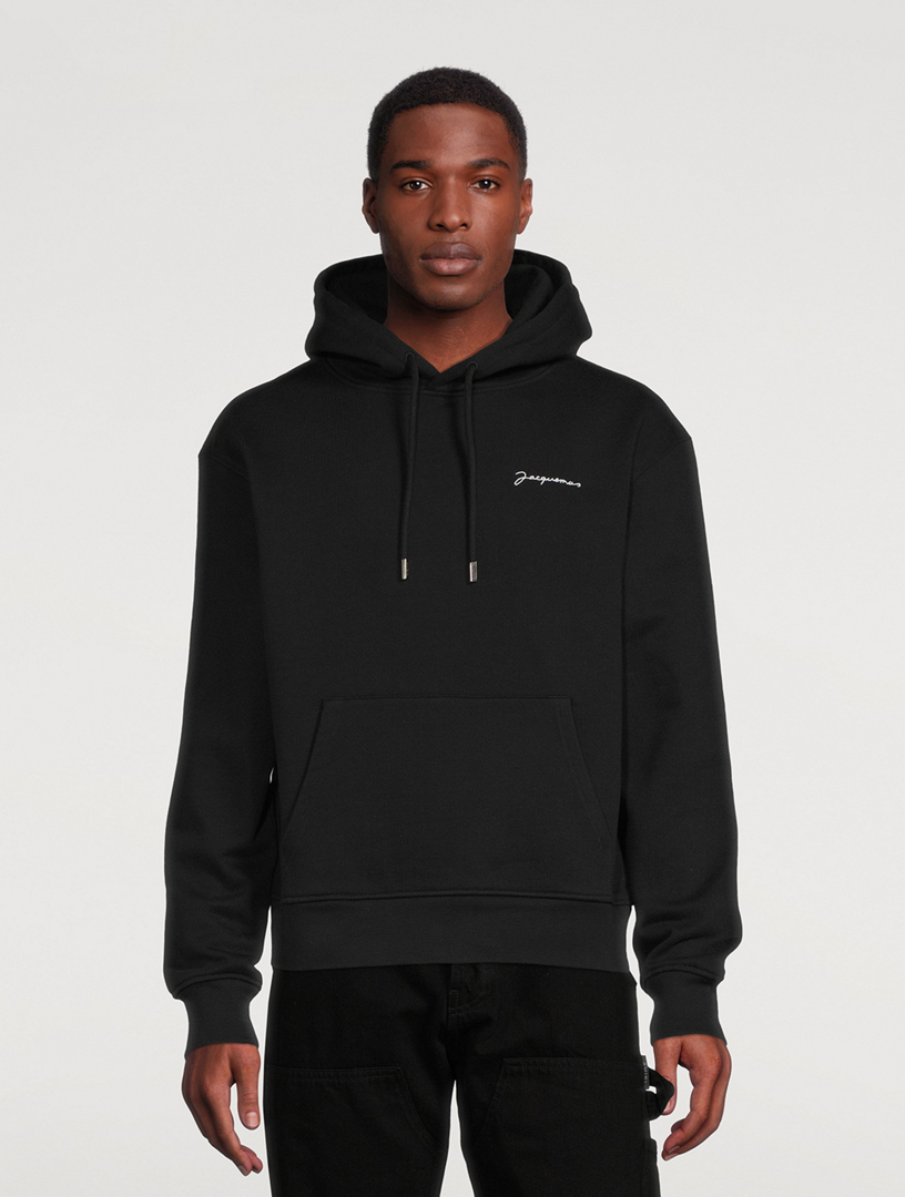 JACQUEMUS Le Sweatshirt Brode Hoodie With Logo